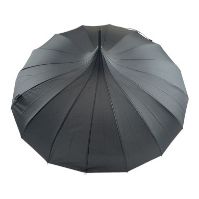 Boutique Classic Pagoda Umbrella in Black